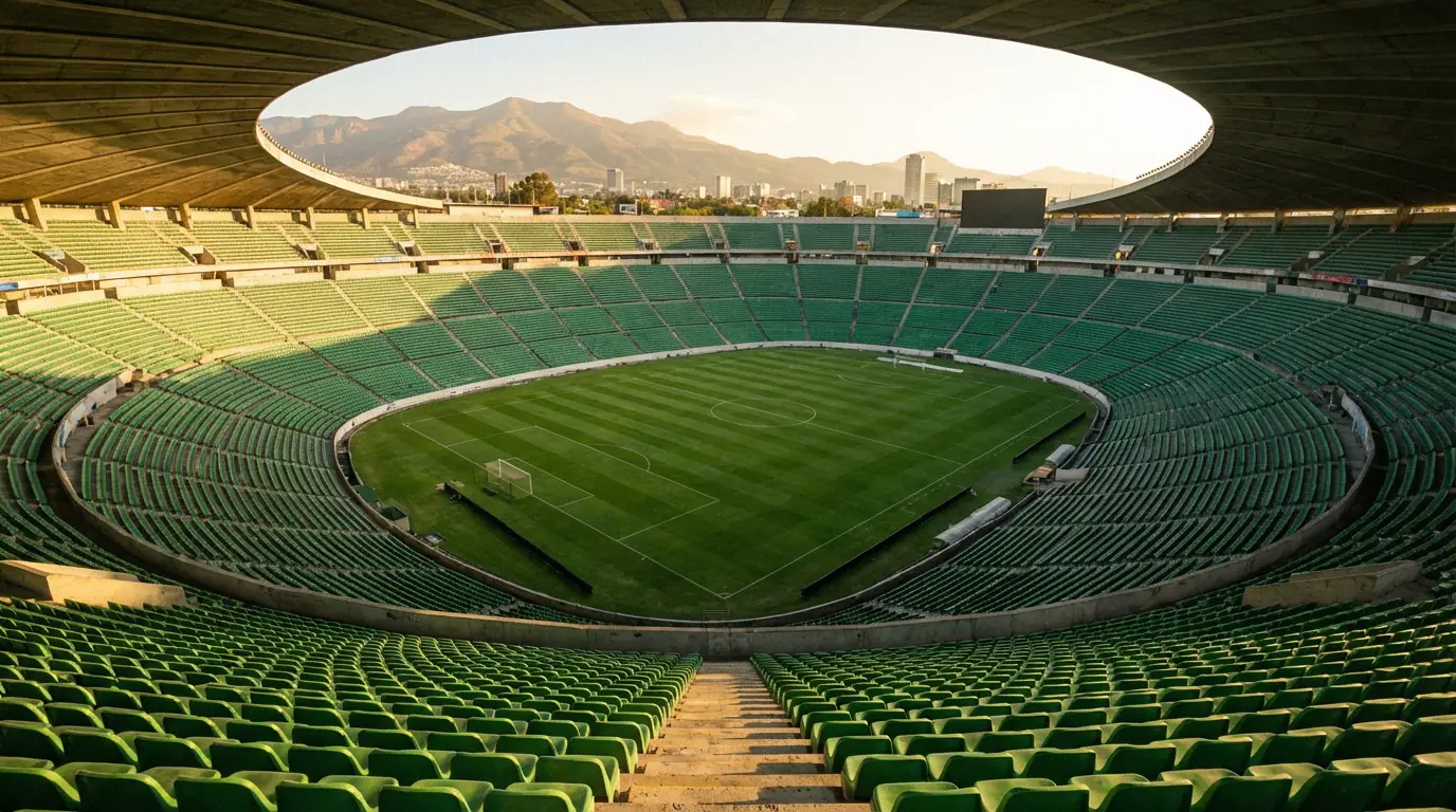 Estadio Azteca en Ciudad de México, sede de la ceremonia de apertura del Mundial 2026