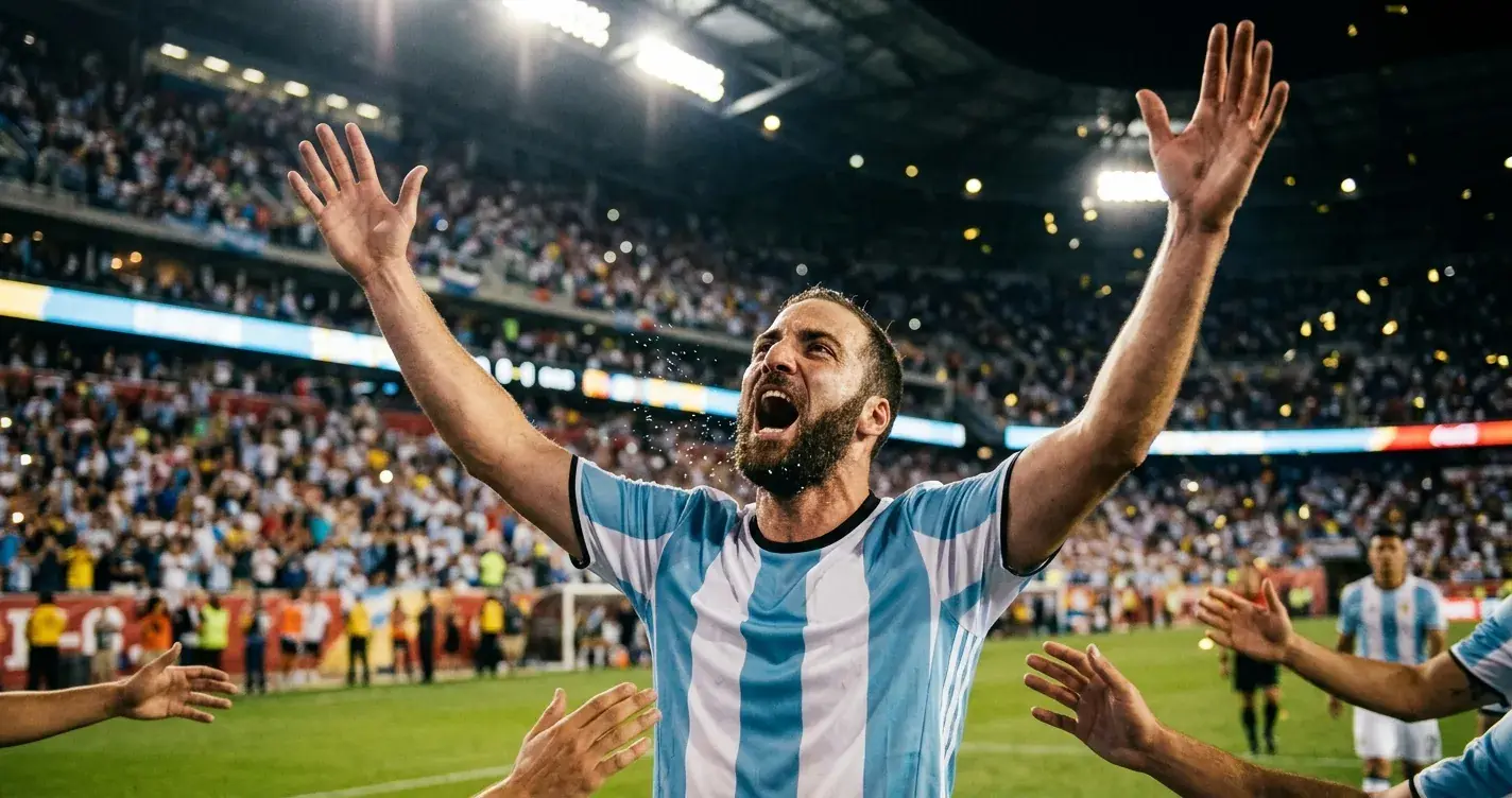 Lionel Messi celebra su gol récord en el Mundial 2026 ante Austria