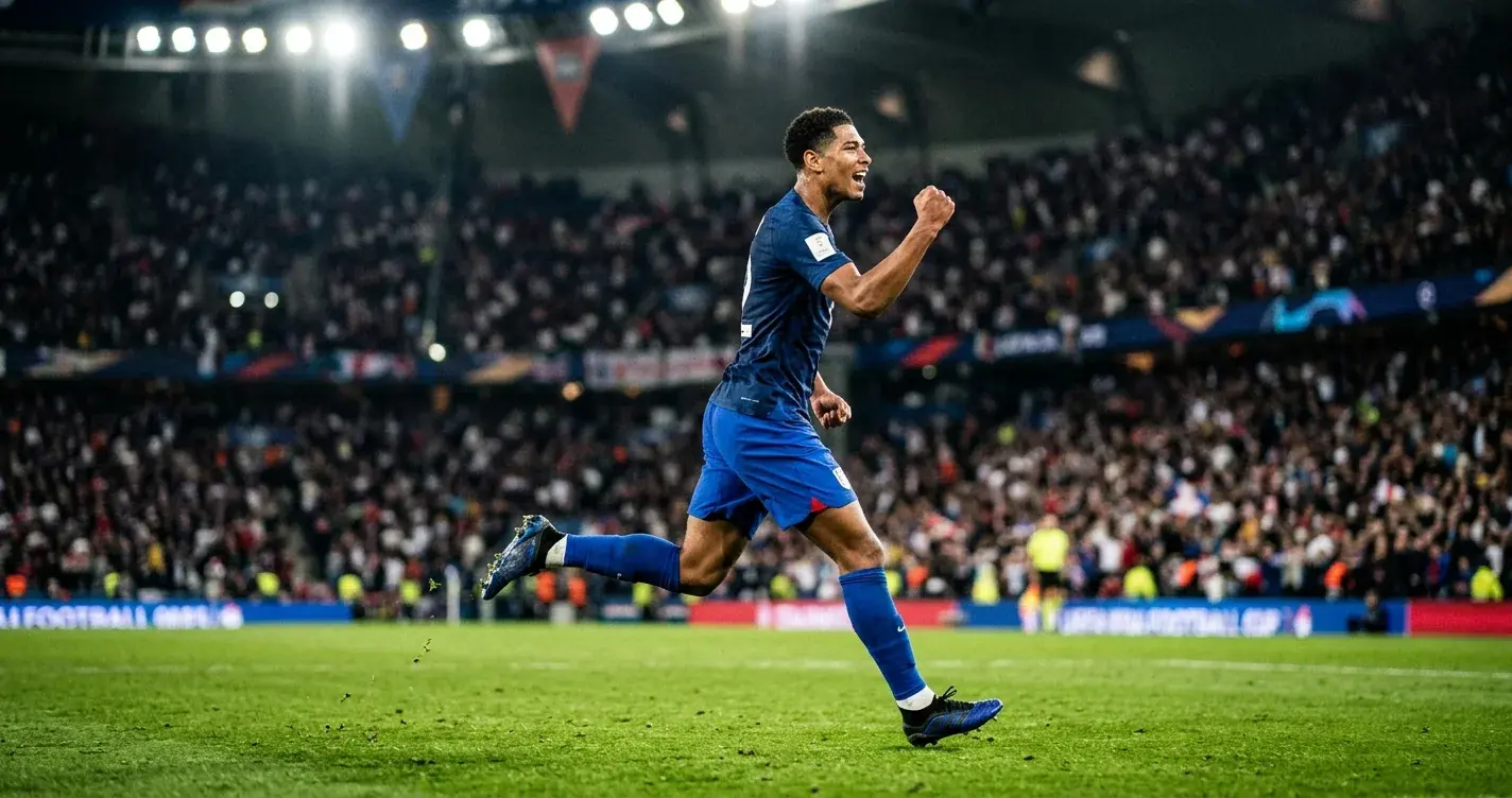 Kylian Mbappé celebra uno de sus goles ante Irak en el Mundial 2026